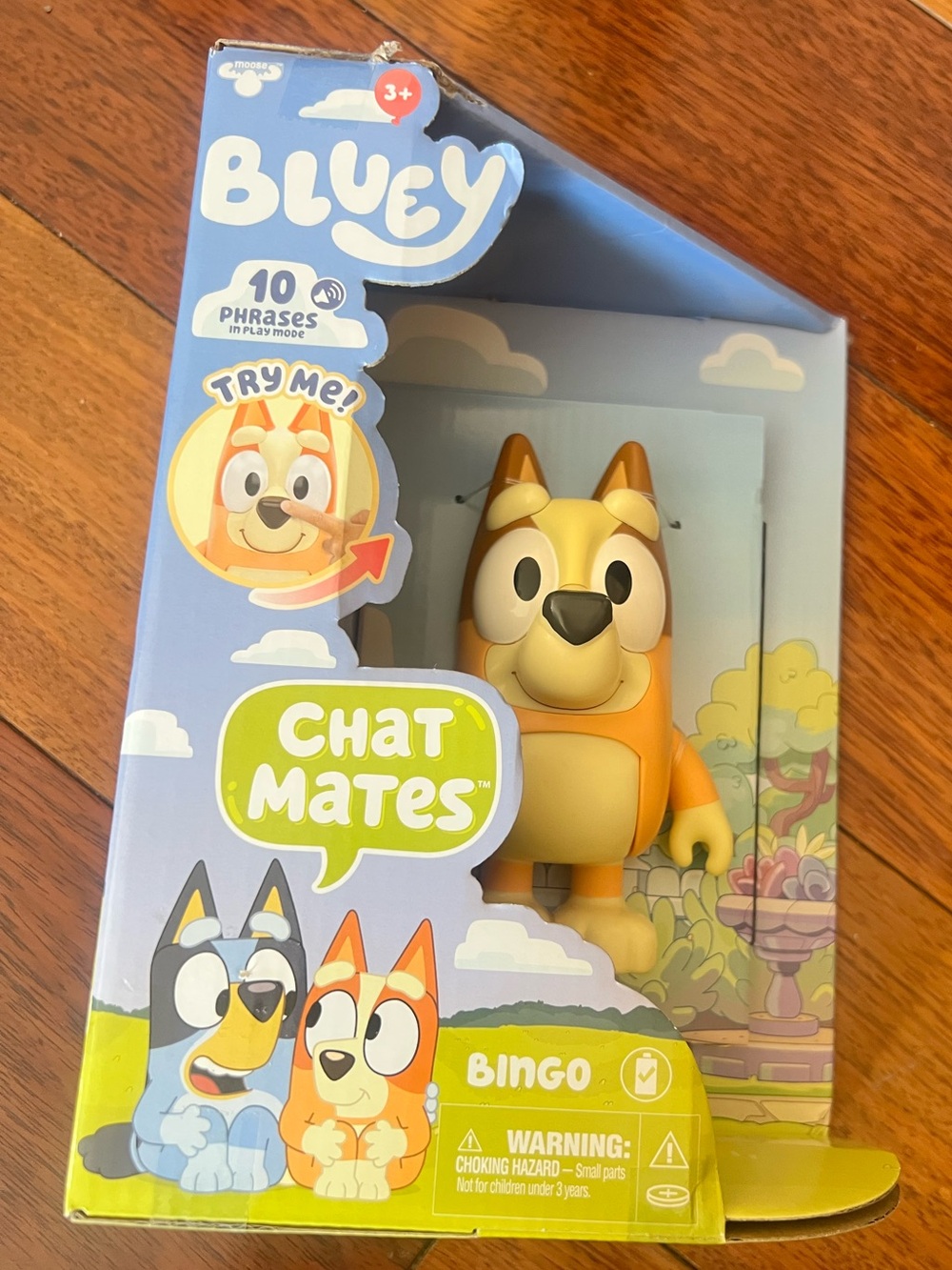Bluey Chat Mates- Bingo, NWT